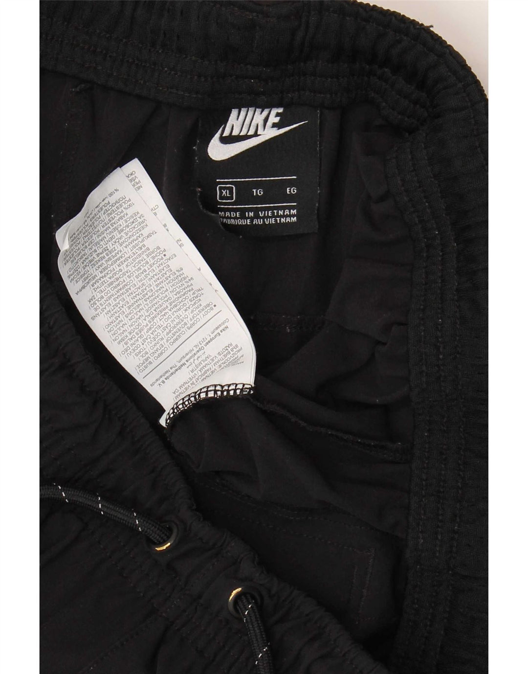 Nike herre Cargo træningsdragt bukser XL sort nylon