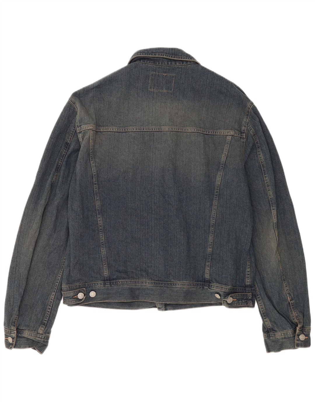 Sisley Herre denimjakke UK 42 XL Blå Bomuld