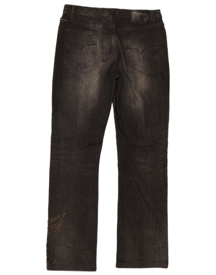 Versace Lige Jeans til kvinder IT 45 Medium W31 L30 Sort Bomuld