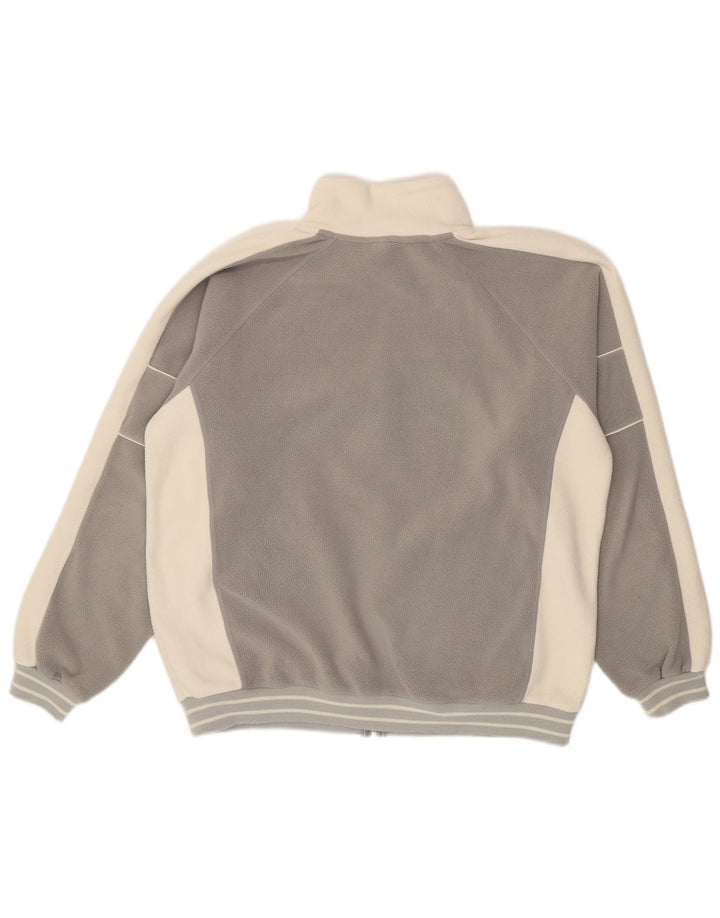 North Sails Herre Fleecejakke UK 40 Large Grå Colourblock Polyester