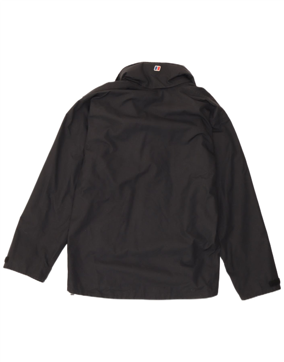 Berghaus Regnjakke med hætte til mænd UK 38 Medium Sort Nylon