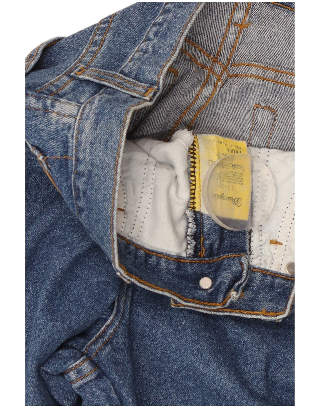 Wrangler Dame Paula Straight Jeans W30 L30 Blå Bomuld