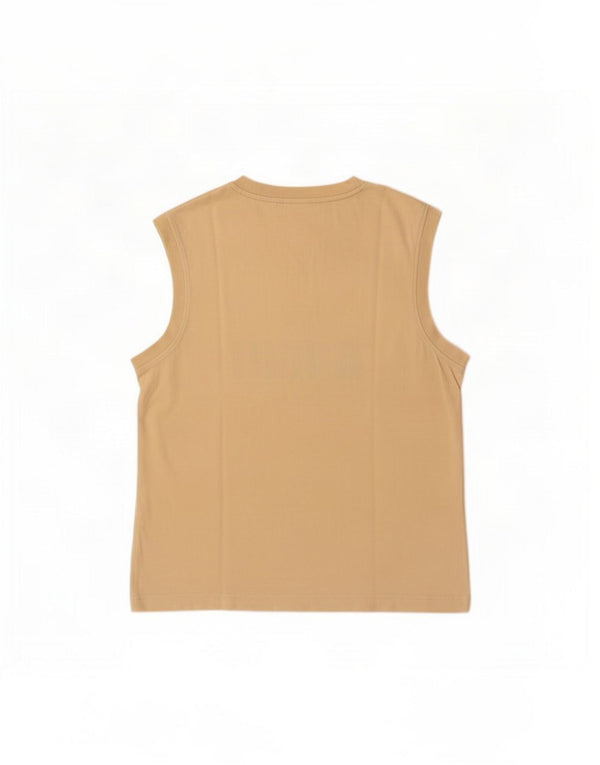 Puma drenge grafisk vest top 15-16 år XL gul bomuld