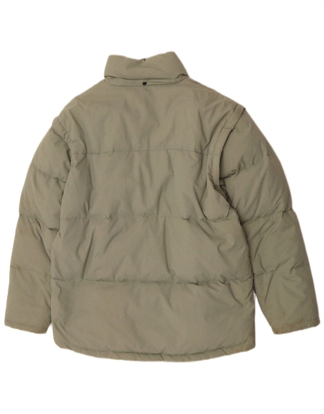 Fila Herre hættepolstret jakke UK 40 Large Green