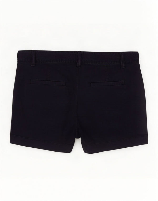 Gap Womens Chino Shorts US 10 Large W34 Navy Blue Cotton