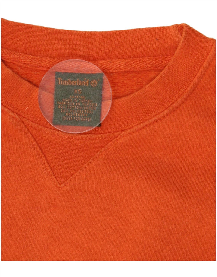 Timberland Herre Sweatshirt Jumper XS Orange Bomuld