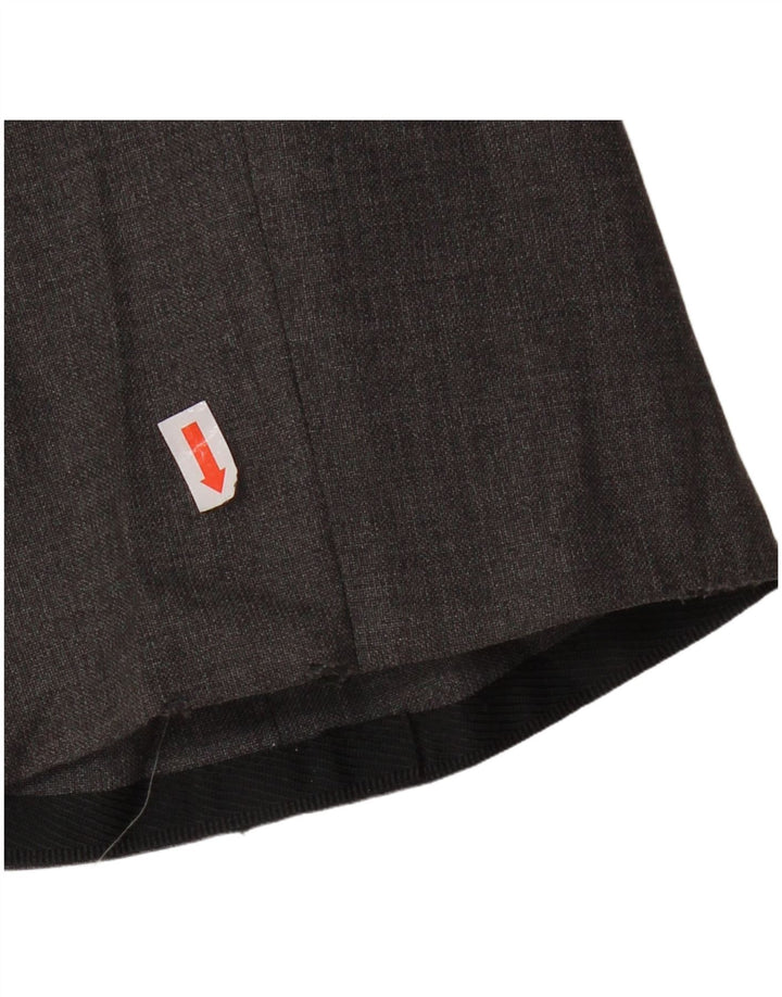 AQUASCUTUM Mens Straight Suit Trousers W34 L29 Grey