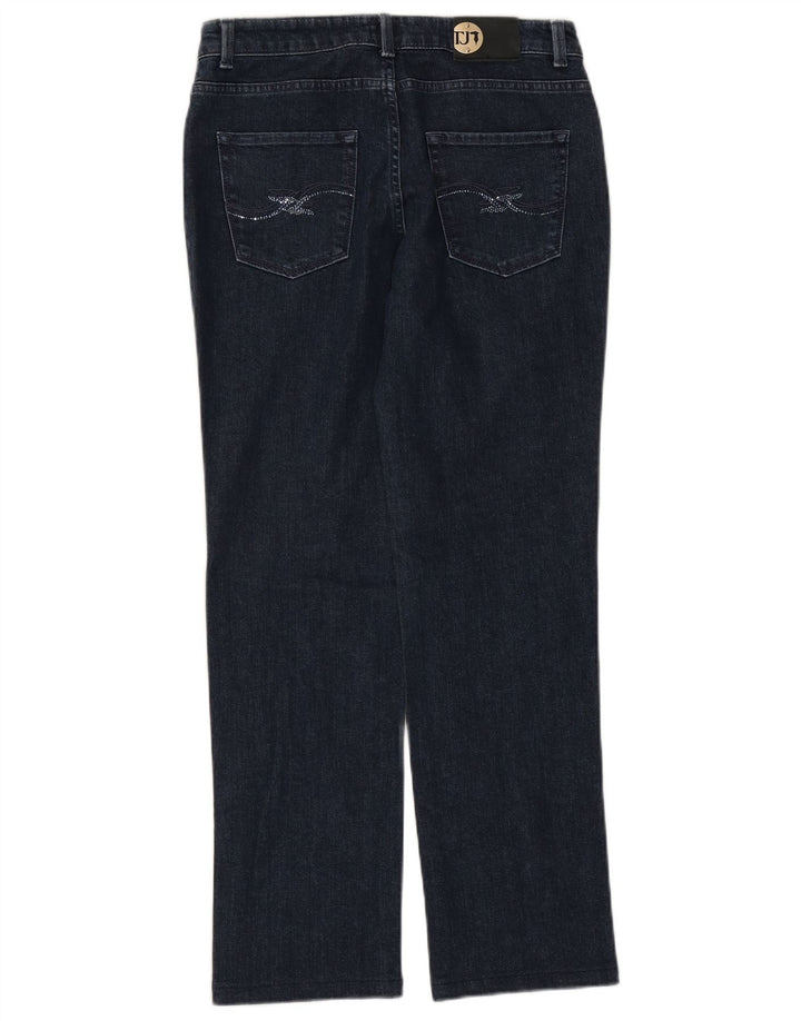 Trussardi lige jeans til kvinder W30 L30 blå bomuld