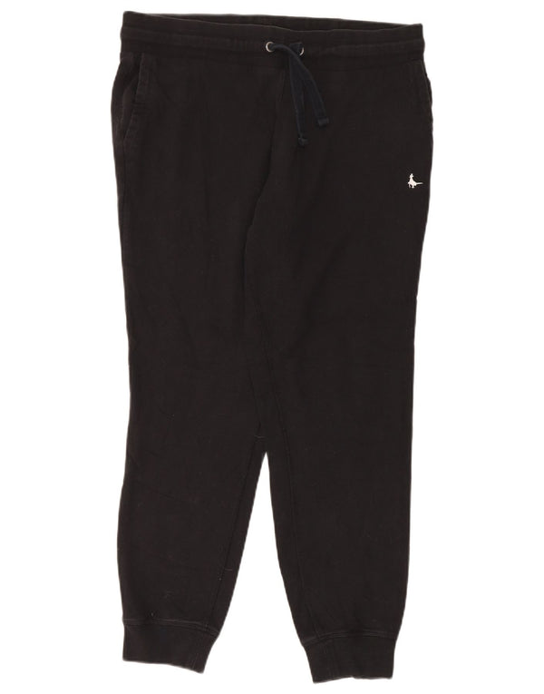 Jack Wills Dame træningsdragt Bukser Joggers UK 16 Large Black Bomuld