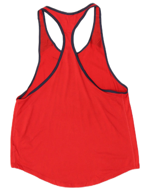Nike Herre Cardinals Ærmeløs Vest Top Lille Rød Colourblock Sports
