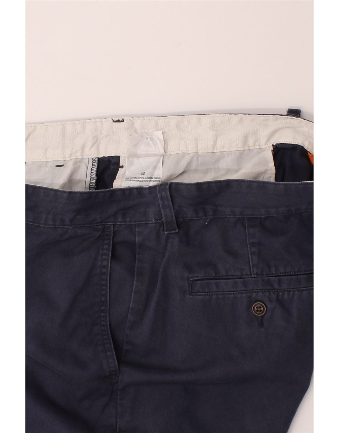 DOCKERS Mens Chino Shorts W42 2XL Navy Blue Cotton Vintage Dockers and Second-Hand Dockers from Messina Hembry 