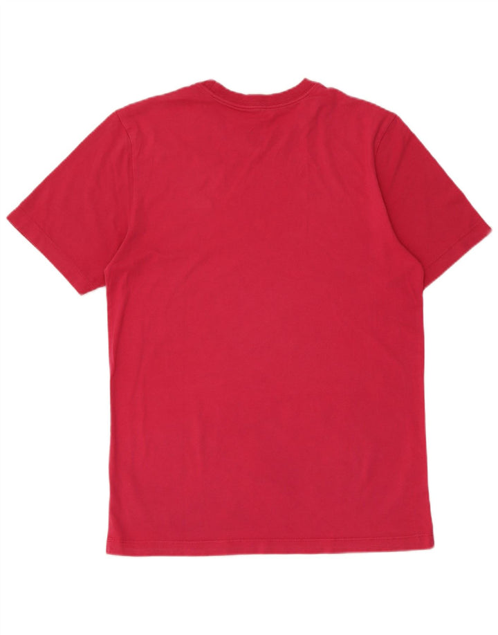 NIKE Herre T-shirt Top Lille Pink Bomuld