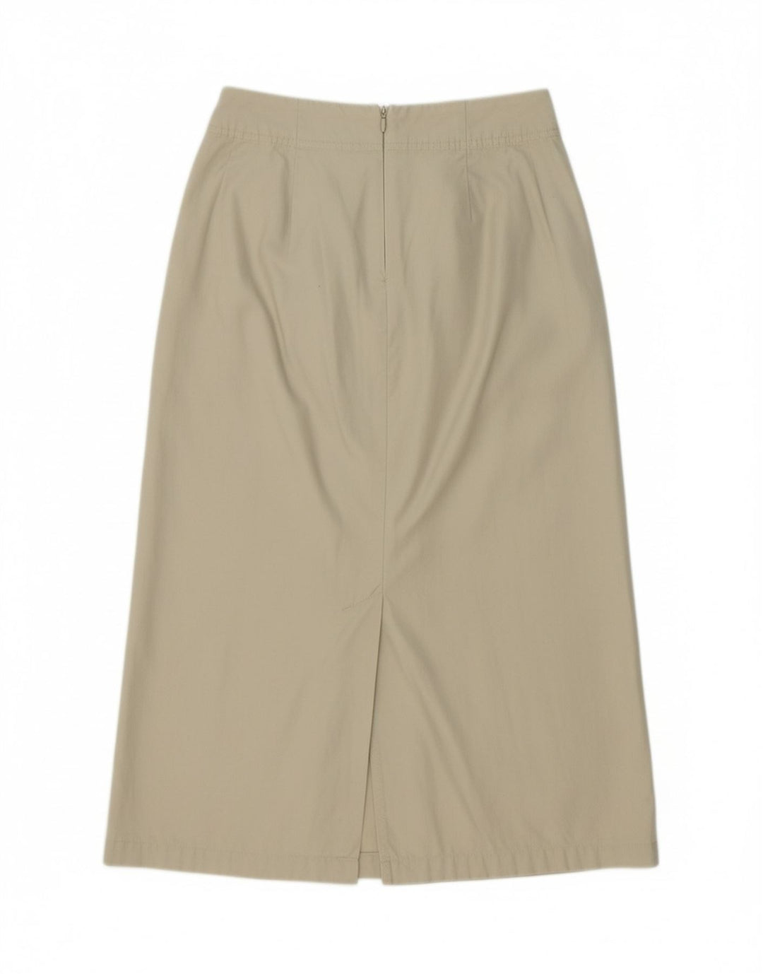 EDDIE BAUER Womens Maxi A-Line Skirt US 4 Small W28 Beige Cotton Vintage Eddie Bauer and Second-Hand Eddie Bauer from Messina Hembry 