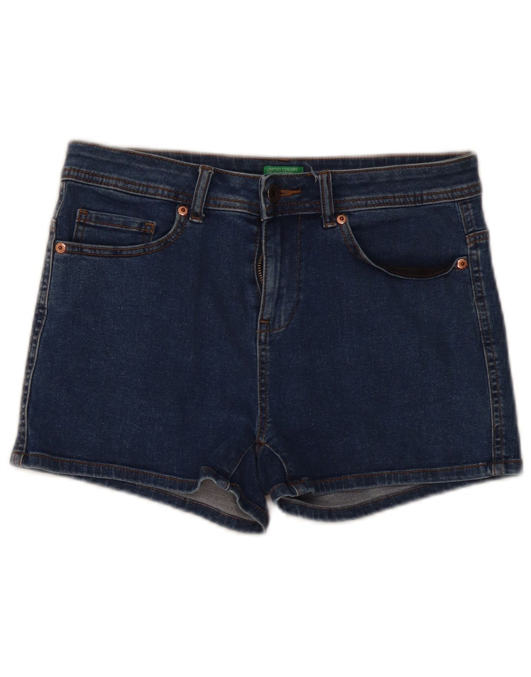 BENETTON denimshorts til kvinder W30 Medium Blue