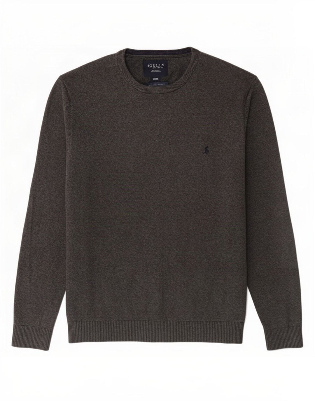 Joules Herre Crew Neck Jumper Sweater Stor Grå Bomuld