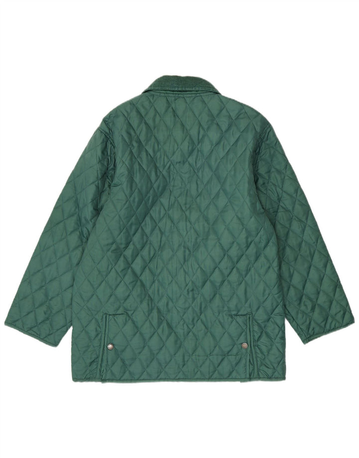 Brugi Herre quiltet jakke UK 38 Medium Green