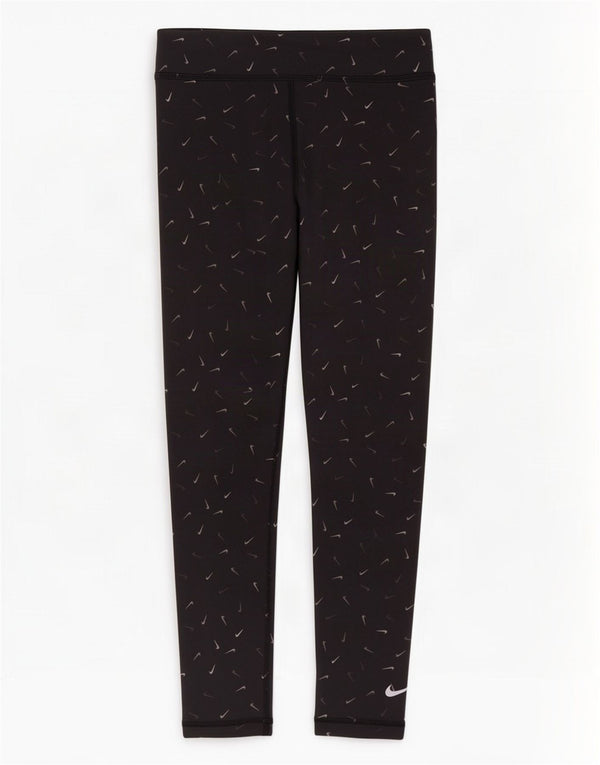 Nike piger Dri Fit grafiske leggings 10-11 år medium sort bomuld