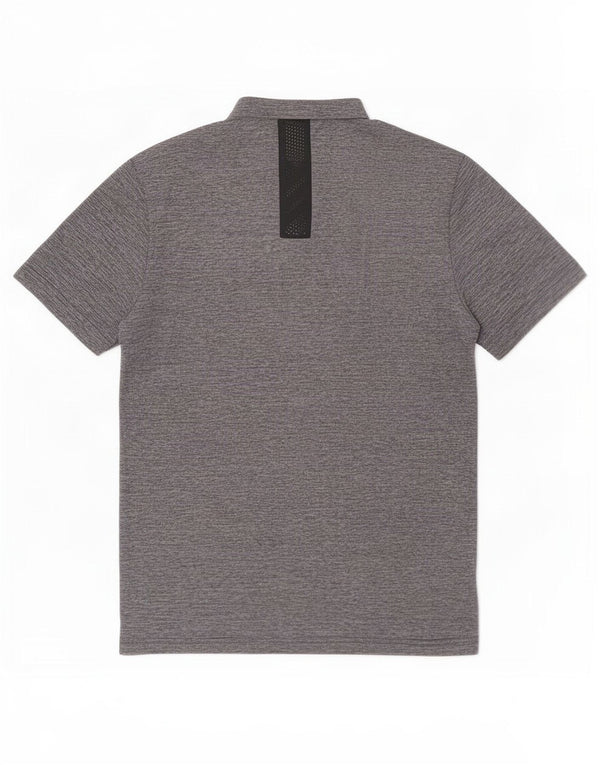 Adidas Tre Stripes T-Shirt Top Lille Marineblå Flecked Polyester