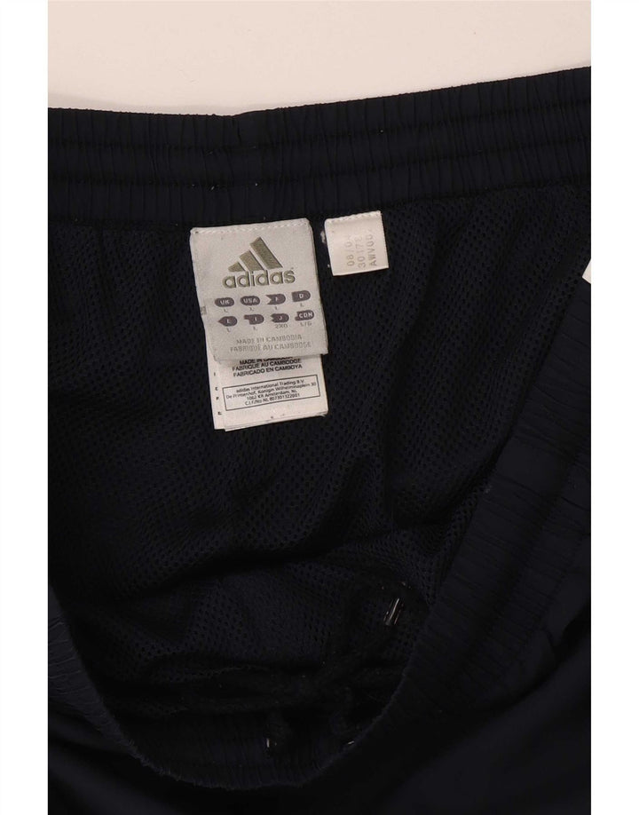 Adidas Herre træningsdragt Bukser Joggers Large Navy Blue Polyester