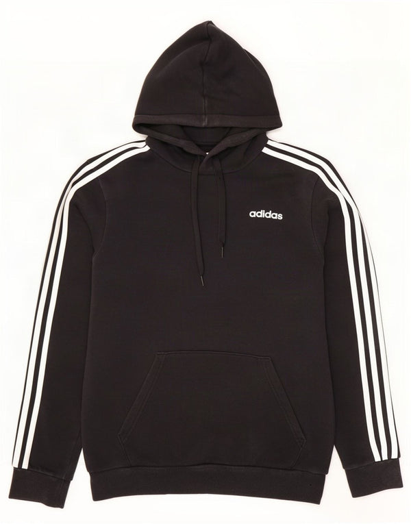 Adidas Herre hættetrøje Jumper Medium Sort Bomuld