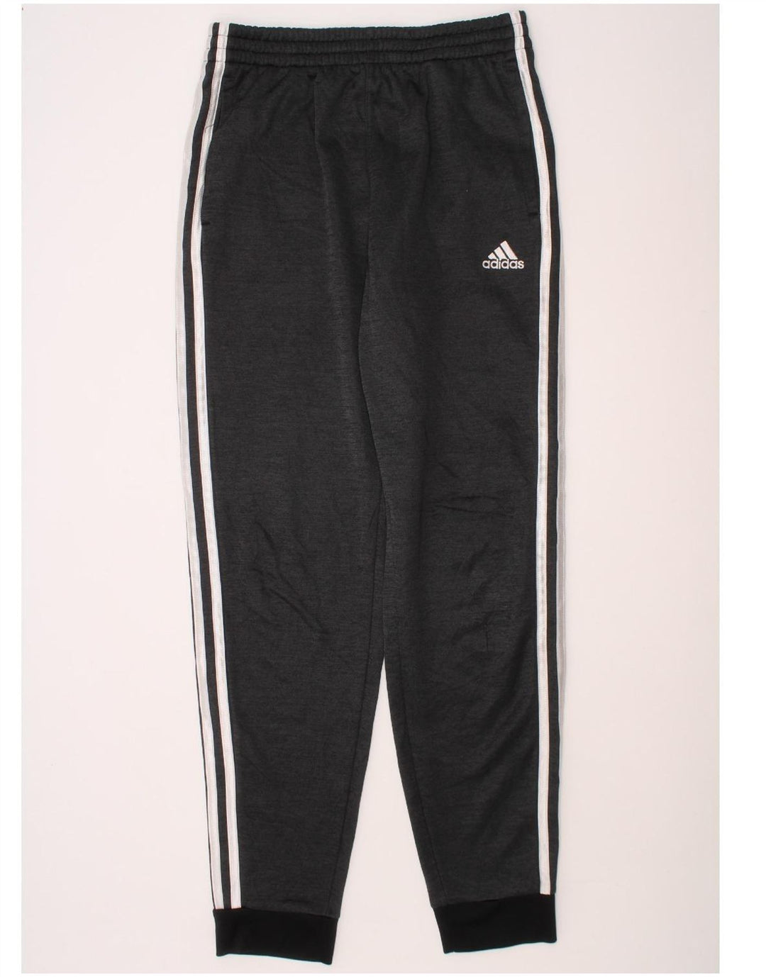 ADIDAS Boys Tracksuit Trousers Joggers 14-15 Years Large Grey Polyester Vintage Adidas and Second-Hand Adidas from Messina Hembry 