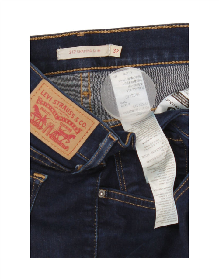Levi's Dame 312 Shaping Slim Jeans W32 L30 Blå Bomuld