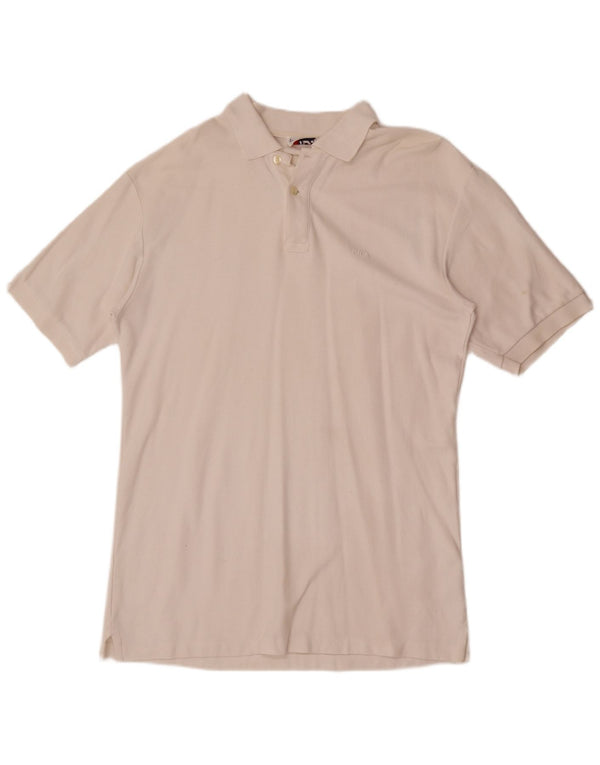 Fila Herre Polo Shirt IT 52 Stor Hvid
