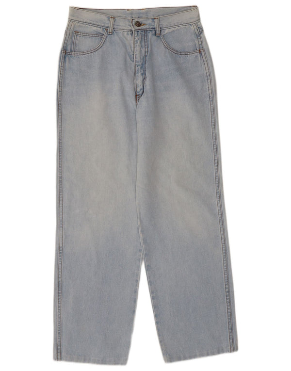 VINTAGE Højtaljede koniske jeans til kvinder W26 L26 Blå