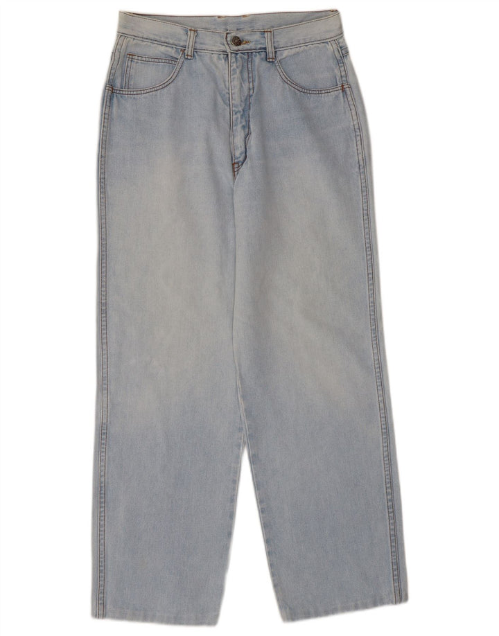 VINTAGE Højtaljede koniske jeans til kvinder W26 L26 Blå
