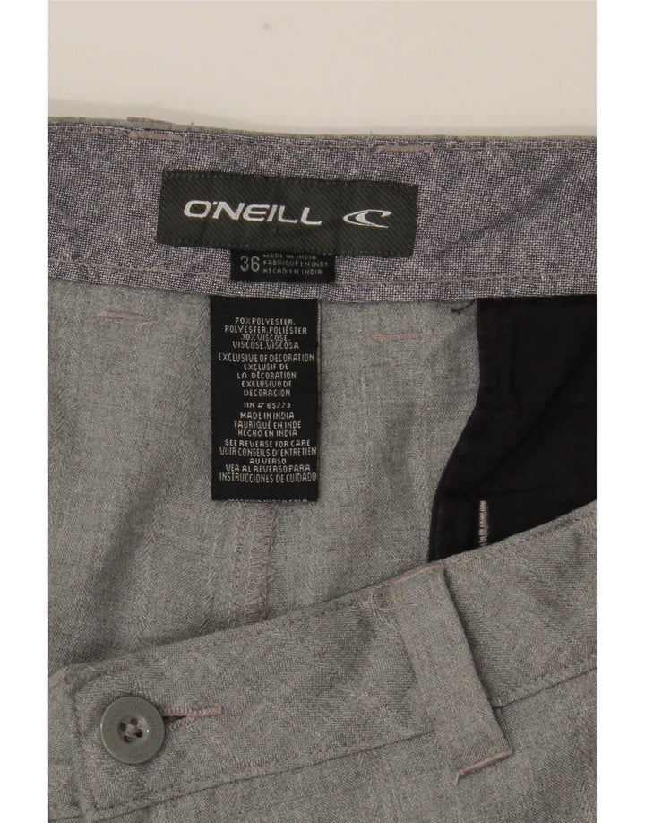 O'Neill Chino Shorts til mænd W36, store grå ternet polyester