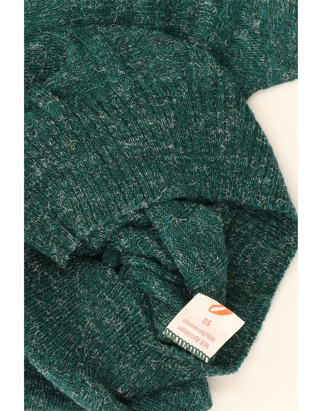 VINTAGE Womens Crew Neck Jumper Sweater IT 50 XL Green Vintage Vintage and Second-Hand Vintage from Messina Hembry 
