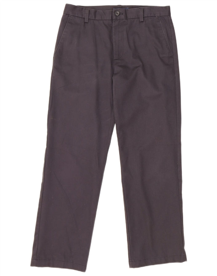 IZOD Slim Fit Chinobukser til mænd W30 L30 Marineblå bomuld