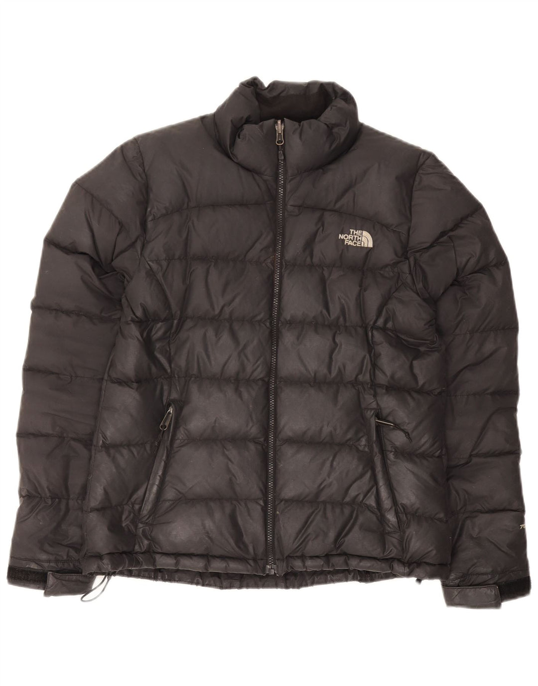 The North Face Dame Polstret Jakke UK 14 Medium Sort Polyester