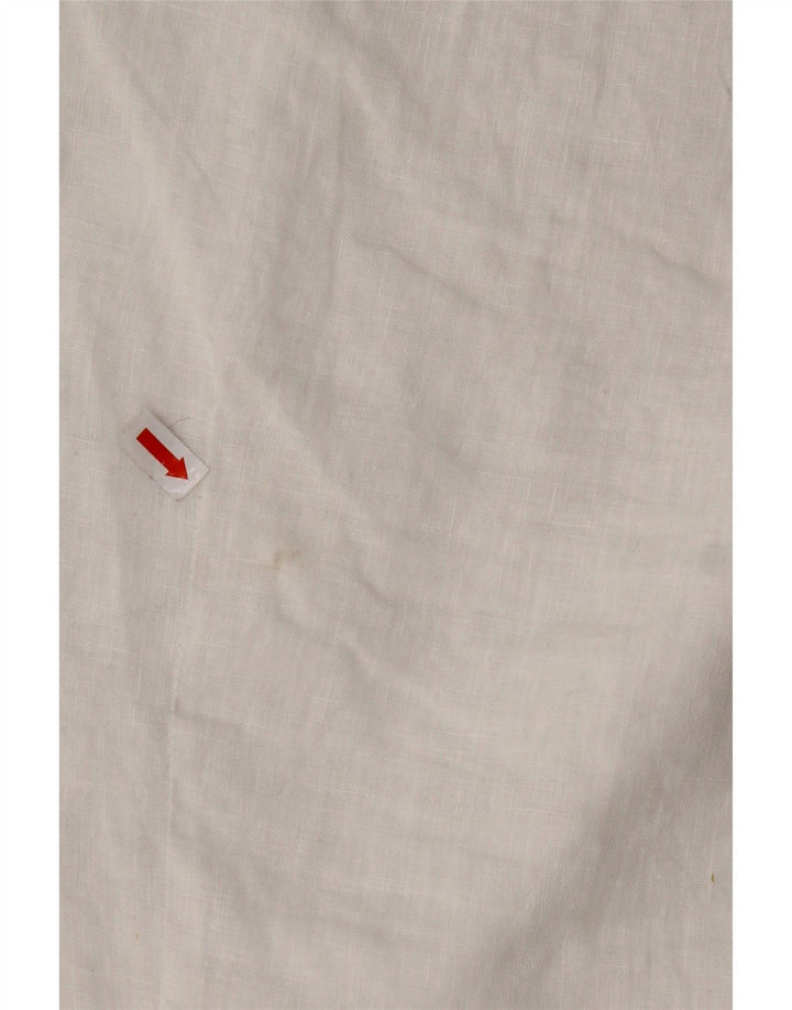 NARACAMICIE Dame ærmeløs bluse Top UK 8 Small White