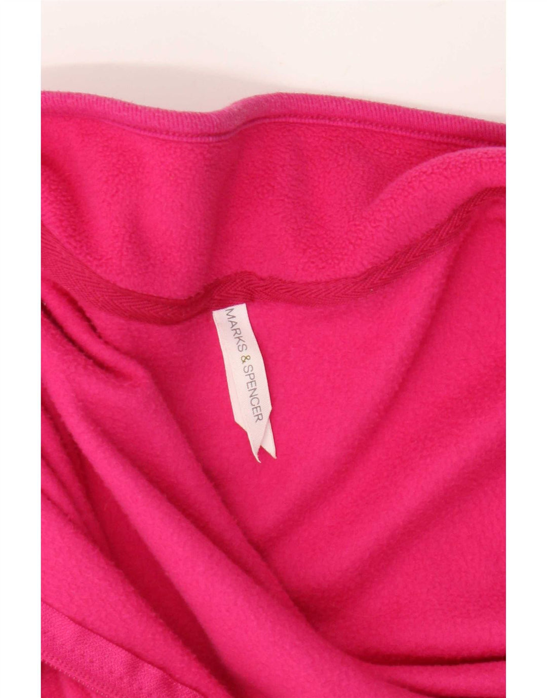 Marks & Spencer Fleecejakke til kvinder UK 14 Medium Pink