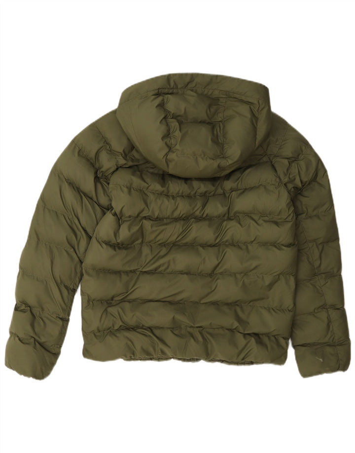 Nike drenge hættepolstret jakke 10-11 år Medium Khaki Polyester