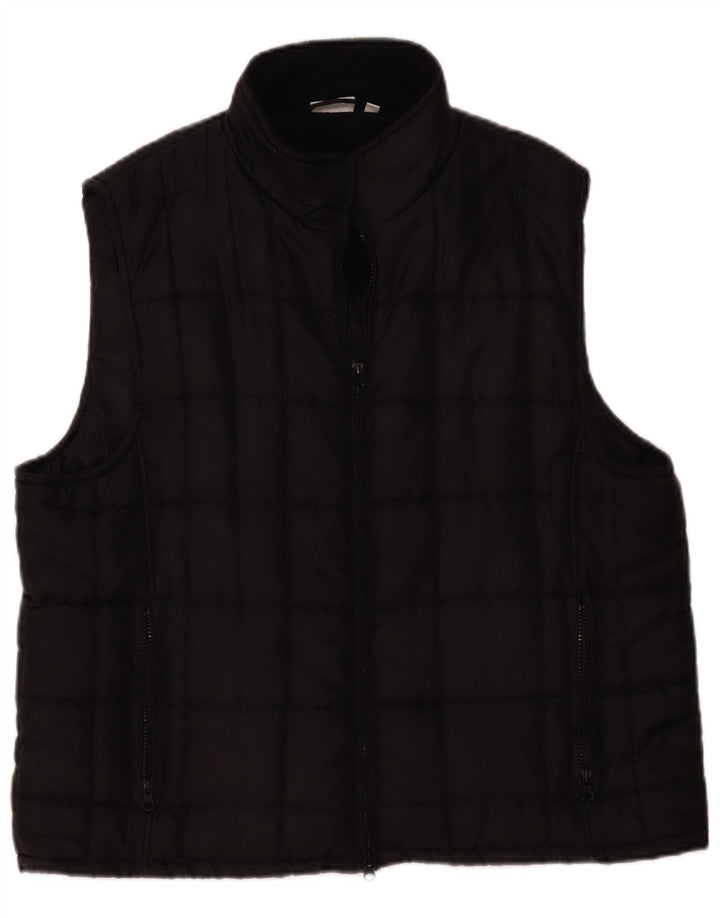 Identisk Polstret Gilet til mænd UK 44 2XL Sort Polyester