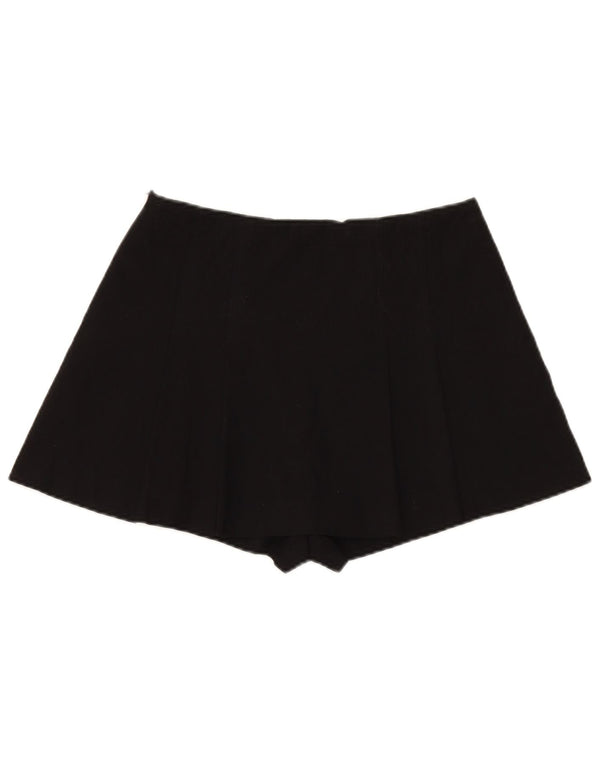 Zara Dame Højtalje Casual Shorts Large W30 Sort