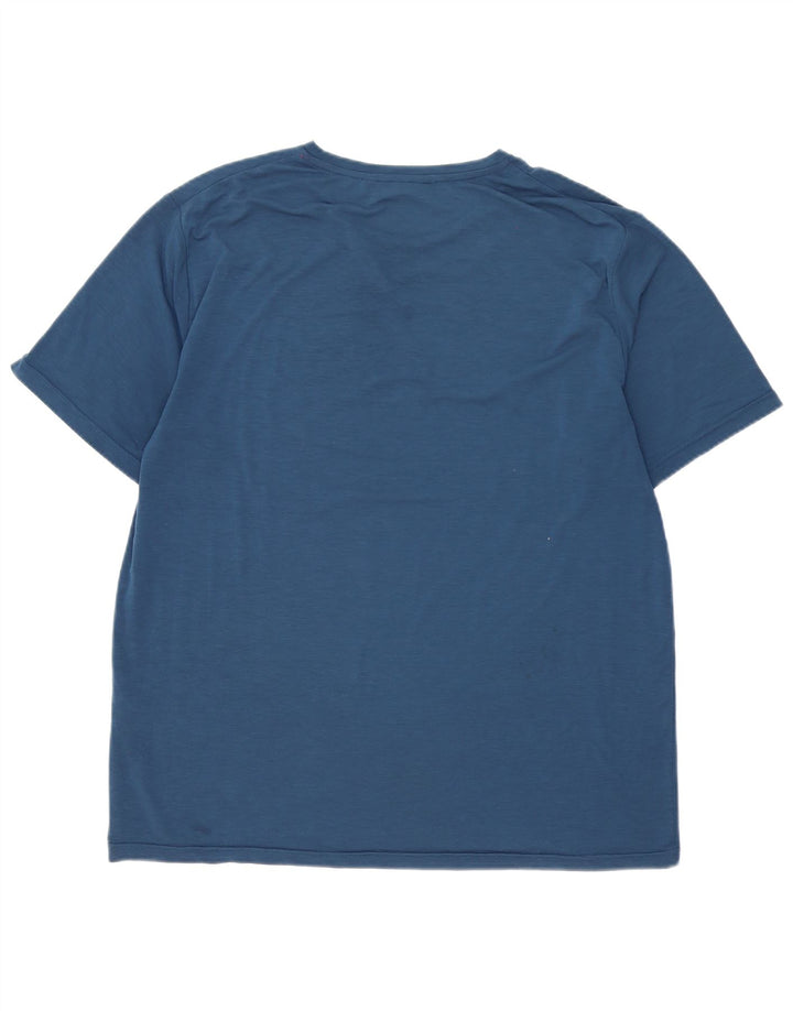 Rohan Herre T-Shirt Top Stor Marineblå Polyester