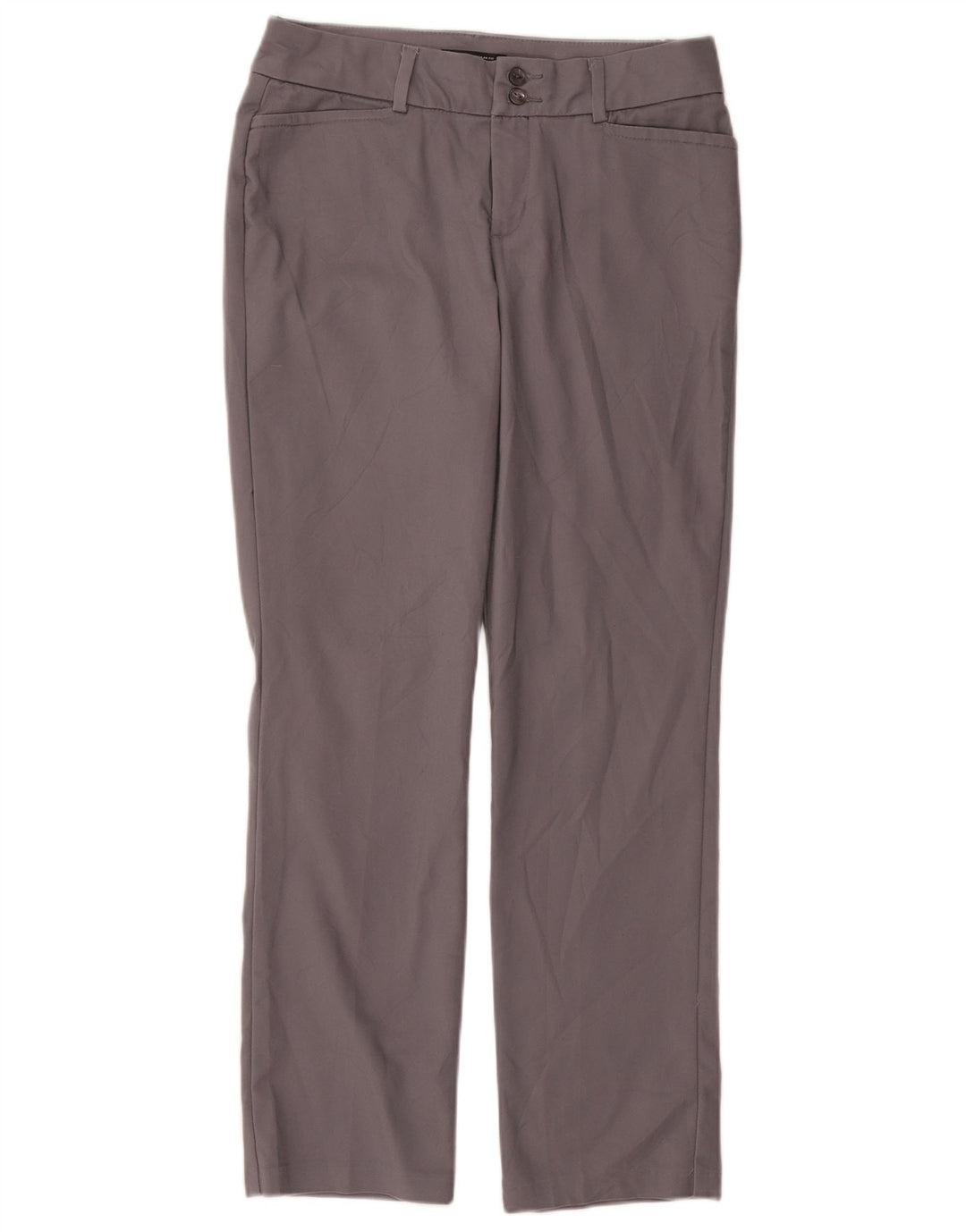 LEE Dame mellemhøjde Regular Fit Casual Bukser US 8 Medium W30 L30 Grå
