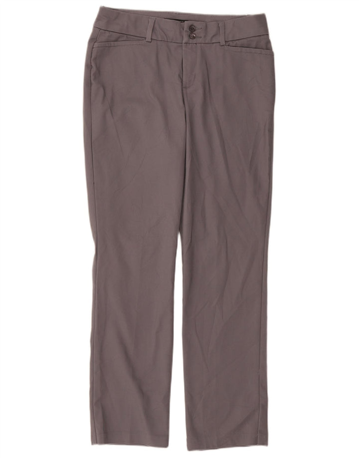 LEE Dame mellemhøjde Regular Fit Casual Bukser US 8 Medium W30 L30 Grå