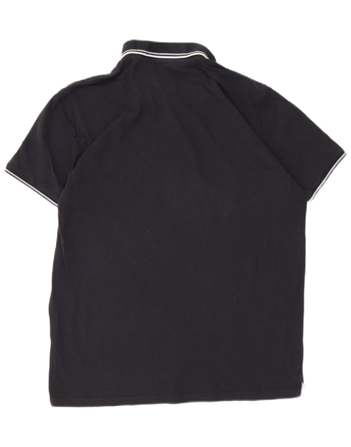 Champion herre poloshirt Stor sort bomuld