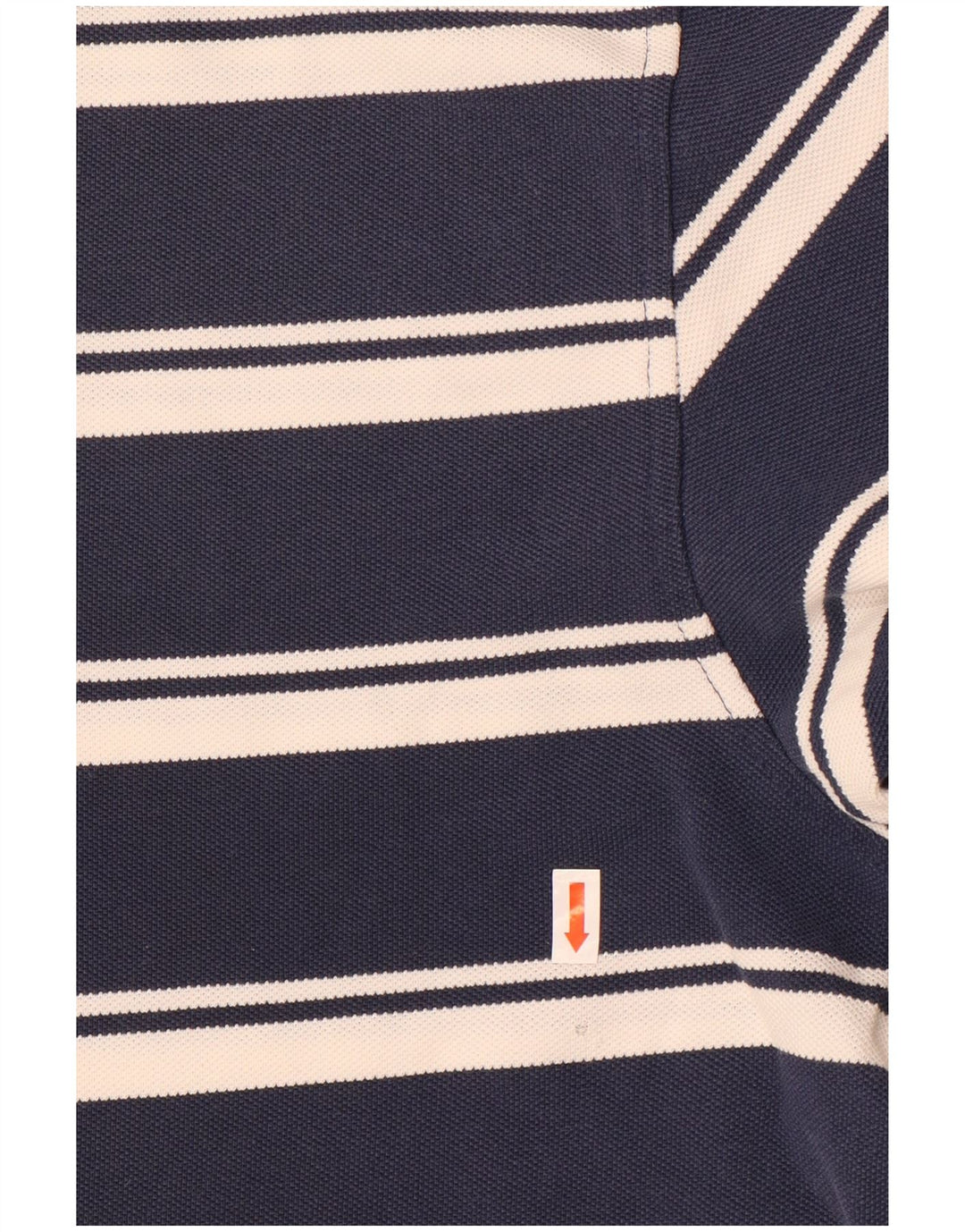 Tommy Hilfiger herre polo shirt 2XL marineblå stribet bomuld