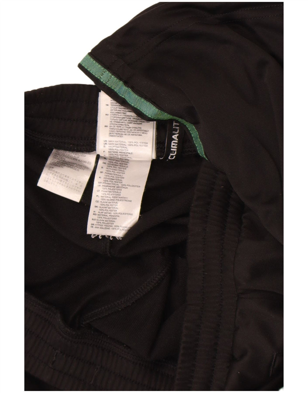 Adidas Træningsdragtsbukser til mænd Small W29 L30 Sort polyester