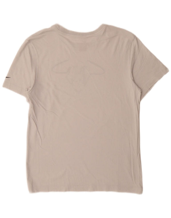 Nike Mens Dri Fit Graphic T-Shirt Top Small White