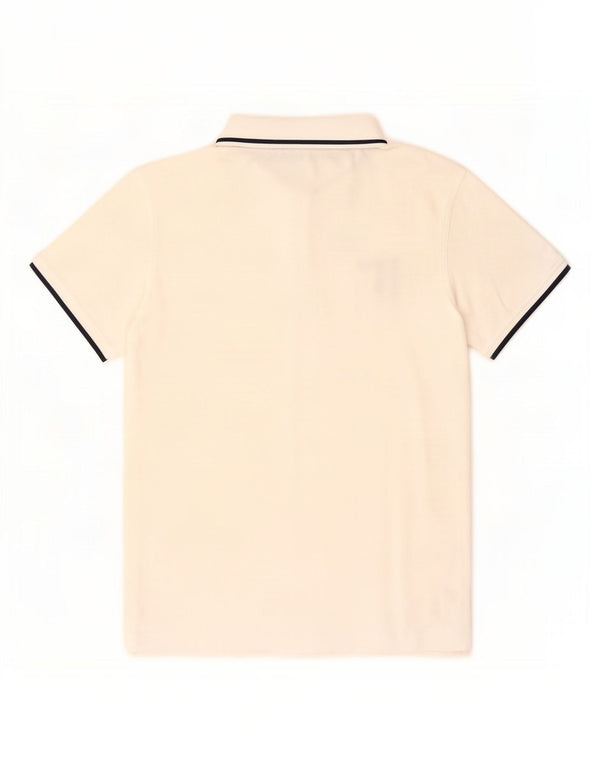 Trussardi Jeans Herre poloshirt Medium hvid bomuld