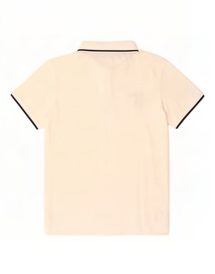 Trussardi Jeans Herre poloshirt Medium hvid bomuld