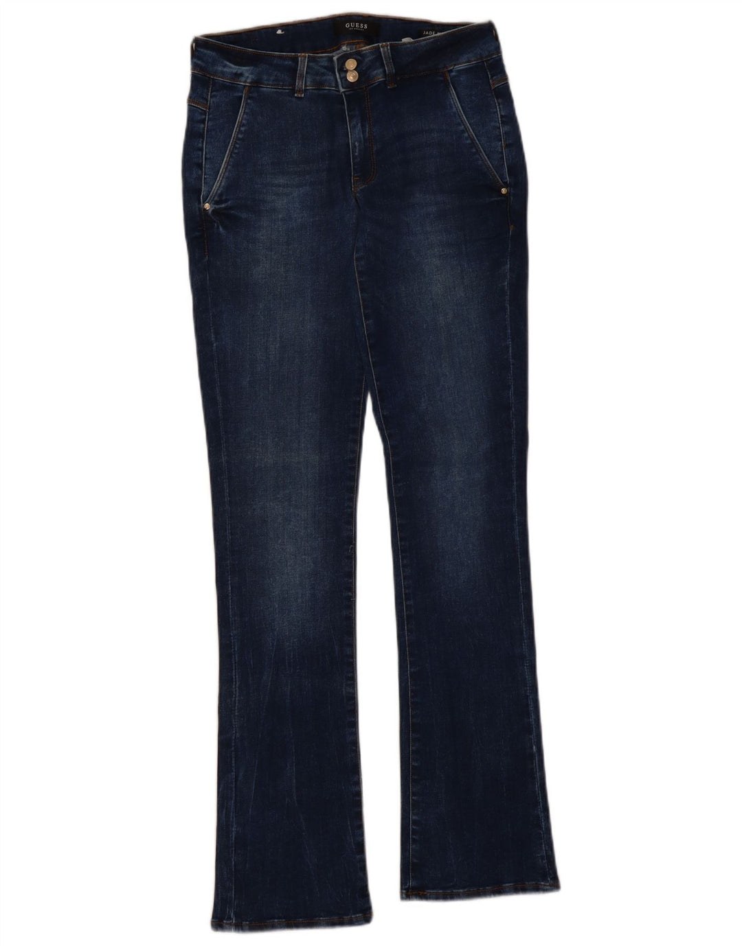 Guess Dame Jade Bootcut Jeans W26 L31 Blå