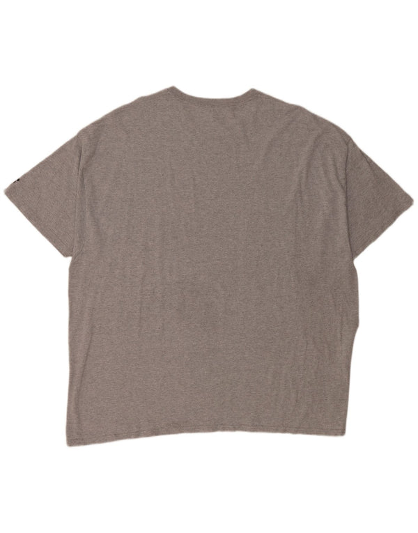 Russell Athletic Herre Baylor Bears Grafisk T-Shirt Top 3XL Grå Bomuld