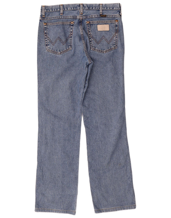Wrangler Straight Jeans til mænd W32 L32 Blå